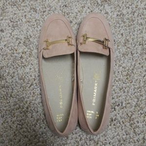 Light pink flats